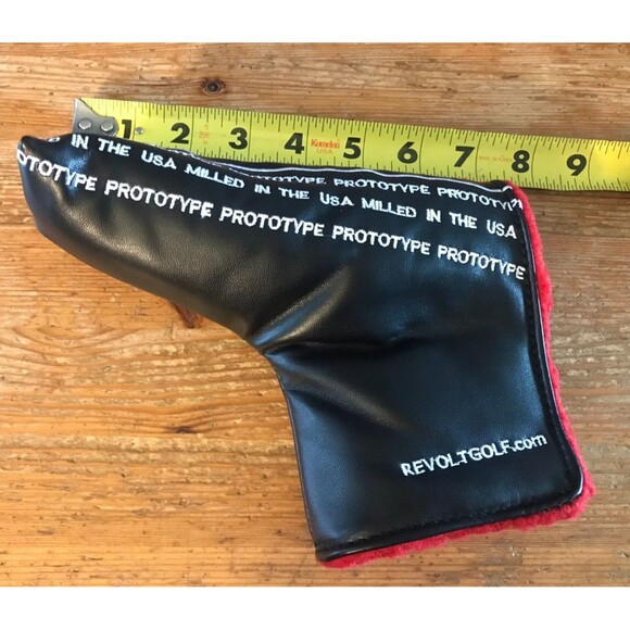 Confidential Prototype Blade Putter Headcover New Golf Head Cover Revolt Golf - Picture 5 of 7
